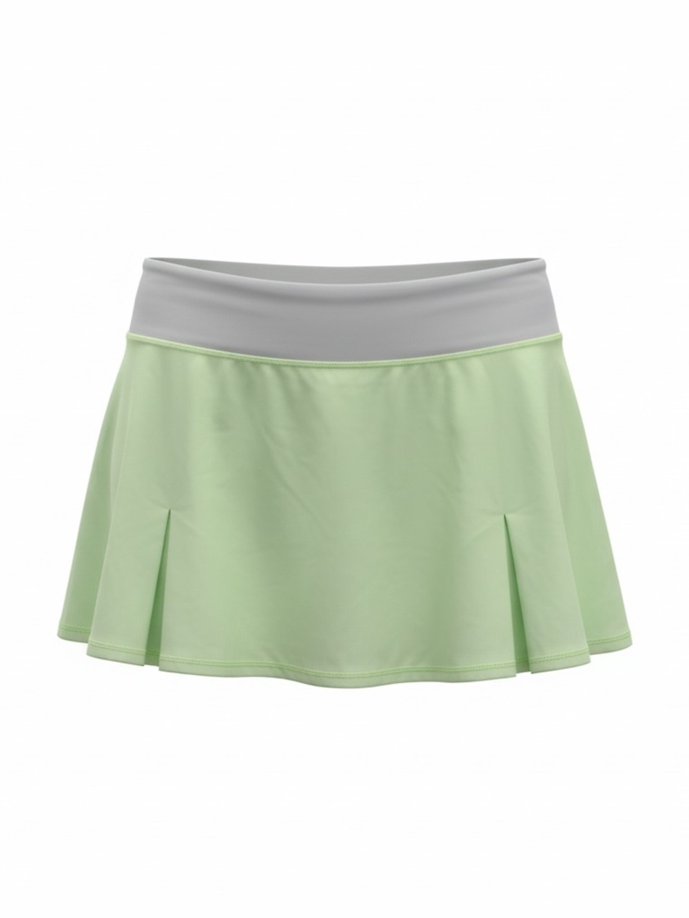 lululemon athletica Mint Green Skater Skirt with Light Gray Waistband